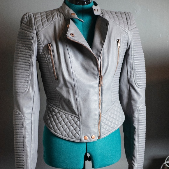 ASOS Jackets & Blazers - ASOS Asymmetrical Moto Jacket